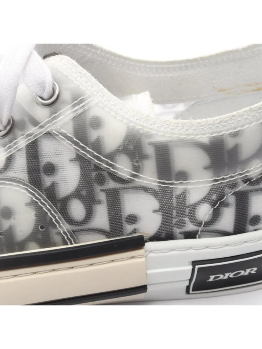 Dior Sneakers Low Top Oblique